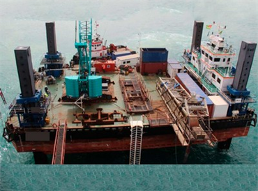 10-tonne Payload Jack-Up Barge for Charter 