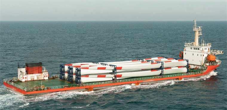 106 m, 5154 DWT Ocean Going Self Propelled Deck Barge